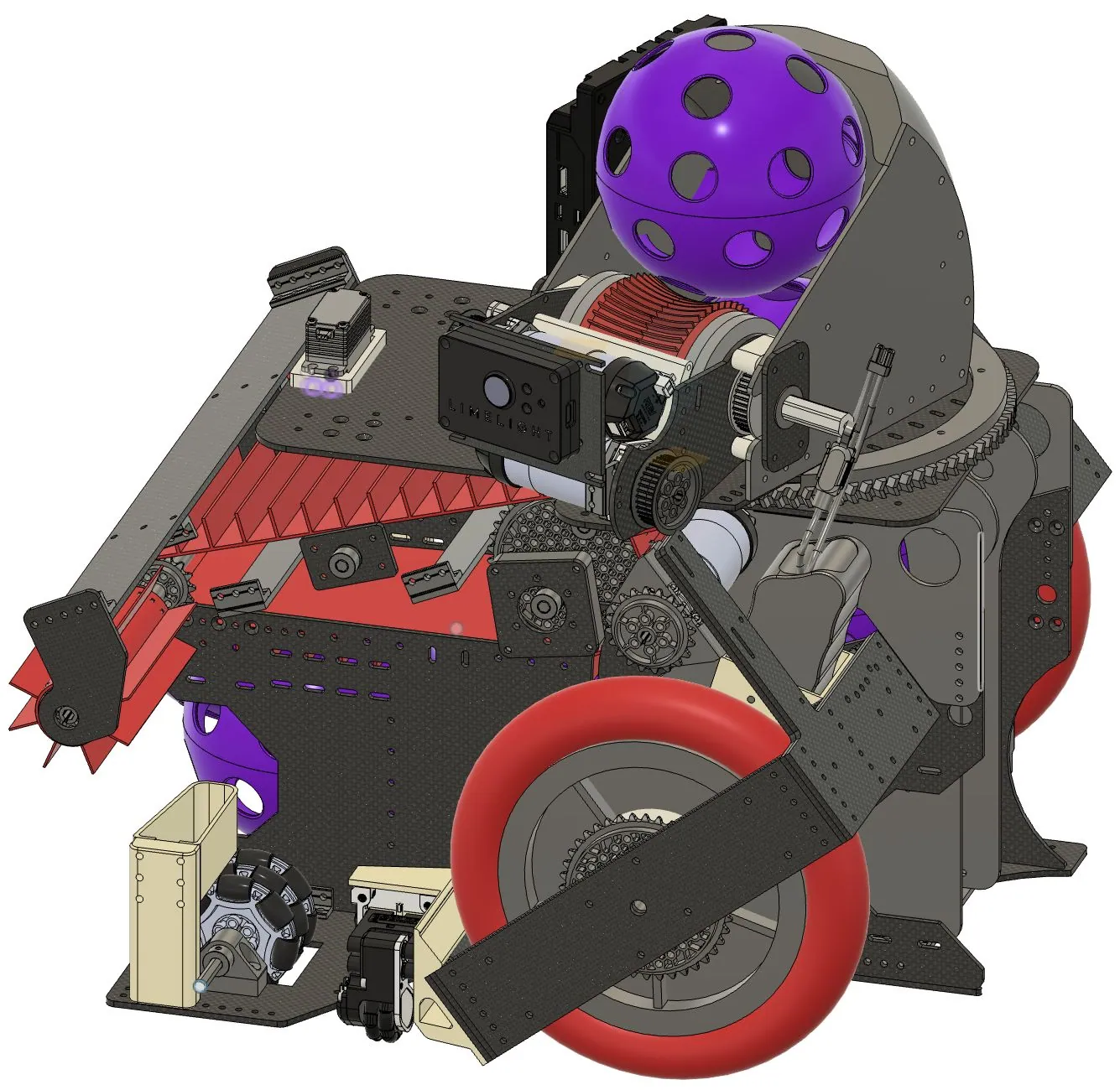 CAD render of Scorpius robot